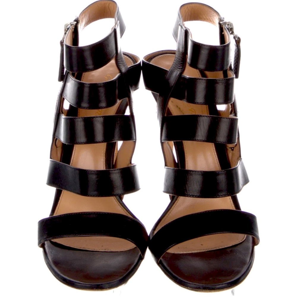 Gianvito Rossi Leather Gladiator Sandals